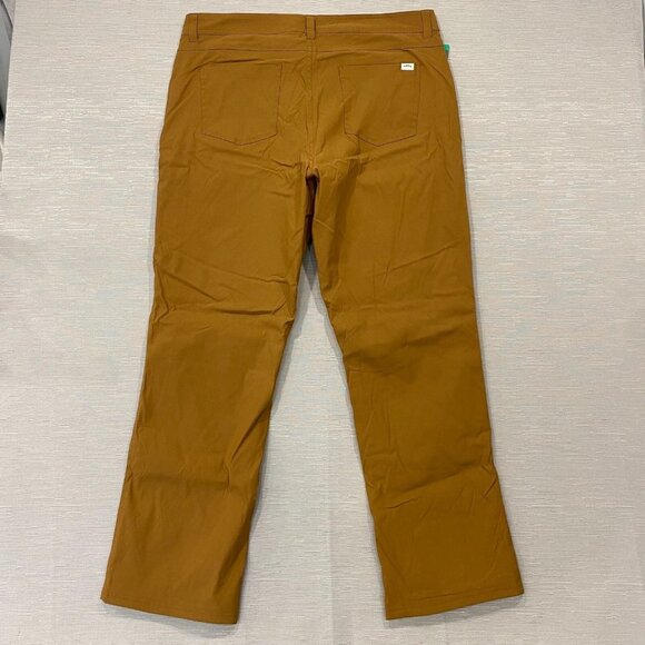 Orvis Fleece Lined Tech Pants Mens 38 x 32 Brown Water Repellent Insulated - Picture 3 of 15
